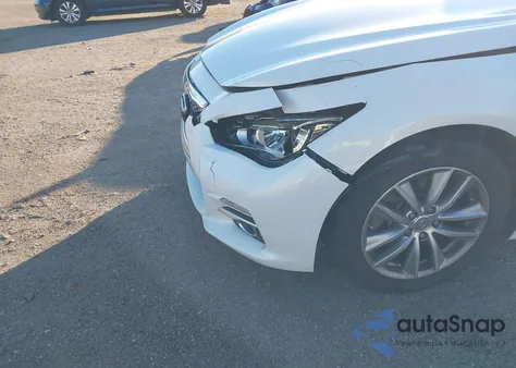 2014 Infiniti Q50 Premium z USA, uszkodzony, nr VIN JN1BV7ARXEM682694